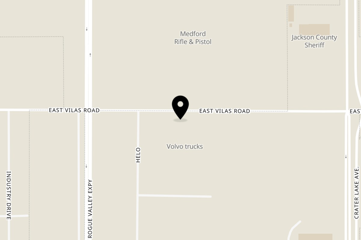Map showing the location of Muchas Gracias Mexican Food Medford E Vilas Rd on 1104 E Vilas Rd in Medford