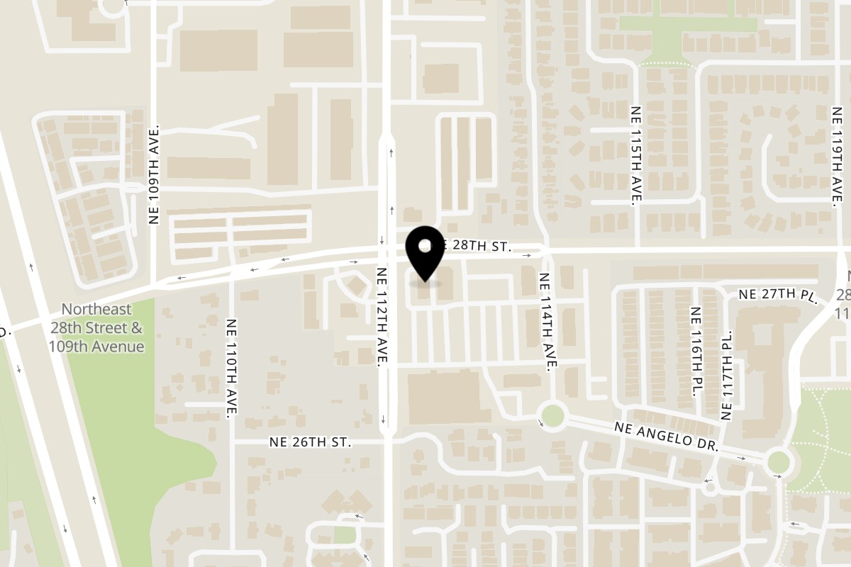Map showing the location of Muchas Gracias Mexican Food Vancouver NE 28th St on 11205 NE 28th St Suit 3 in Vancouver